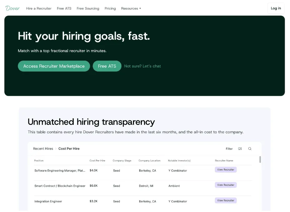 Dover vs Paraform: Which recruiting model is right for your startup?